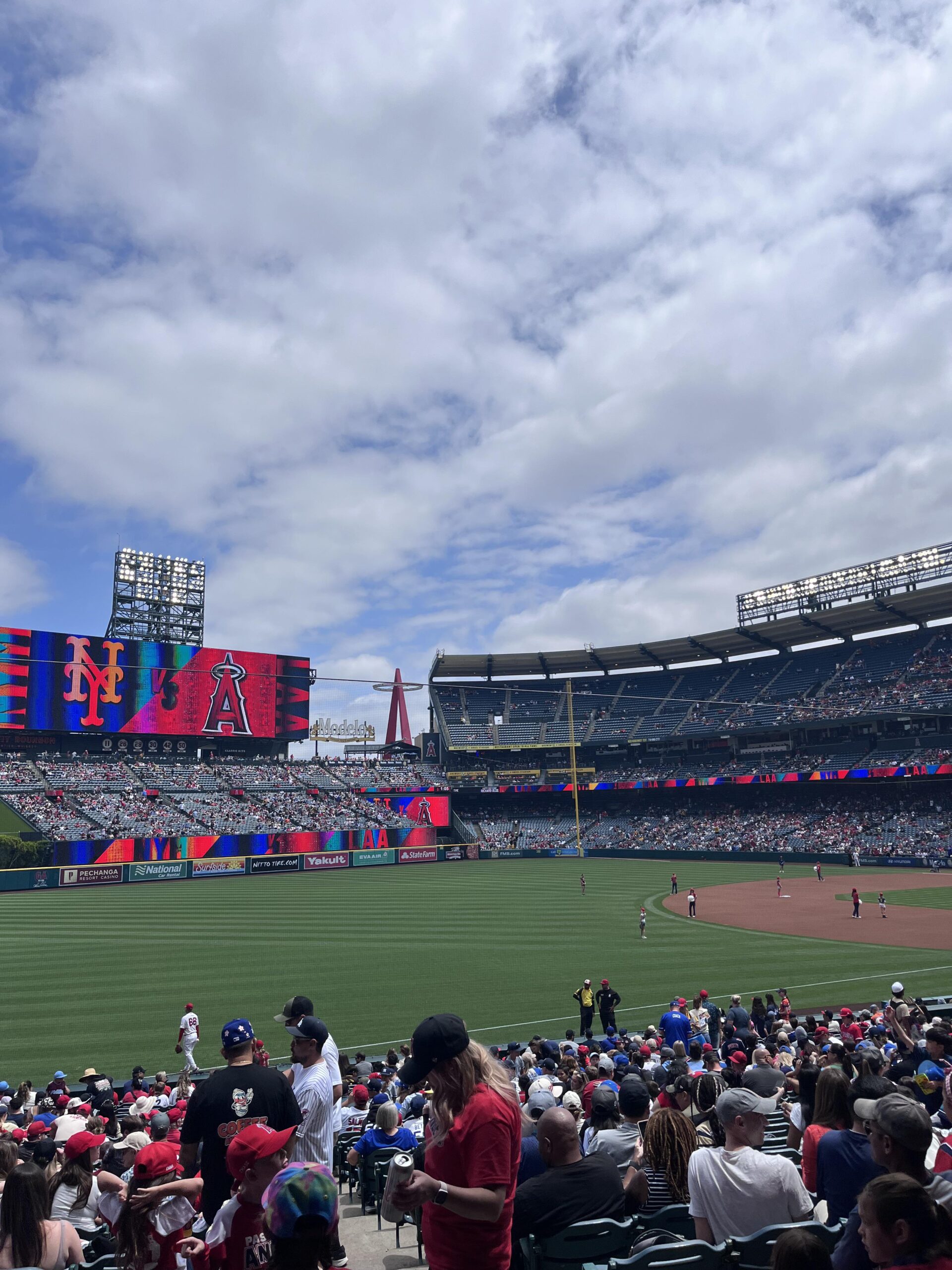 First time at a game!